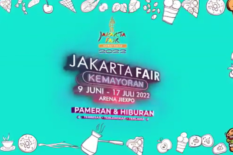 Tangkapan layar video singkat seputar event Jakarta Fair Kemayoran 2022.