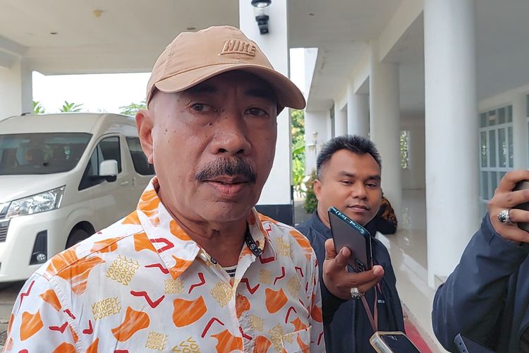 Kades Miskun Legiyono, penasehat PKDI Sumenep, saat ditemui di Gedung Islamic Center, Rabu (21/5/2025). 