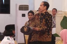 Ke Siswi Berprestasi Ini, Jokowi Janji Akan Bangun Jalan di Nduga 