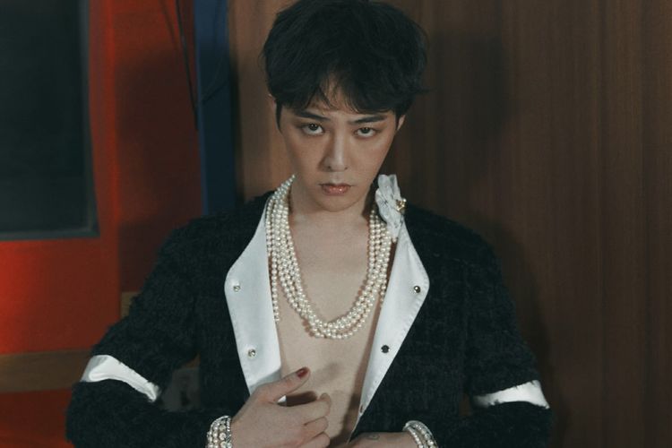 Leader BIGBANG, G-Dragon pemotretan untuk majalan Vogue Korea