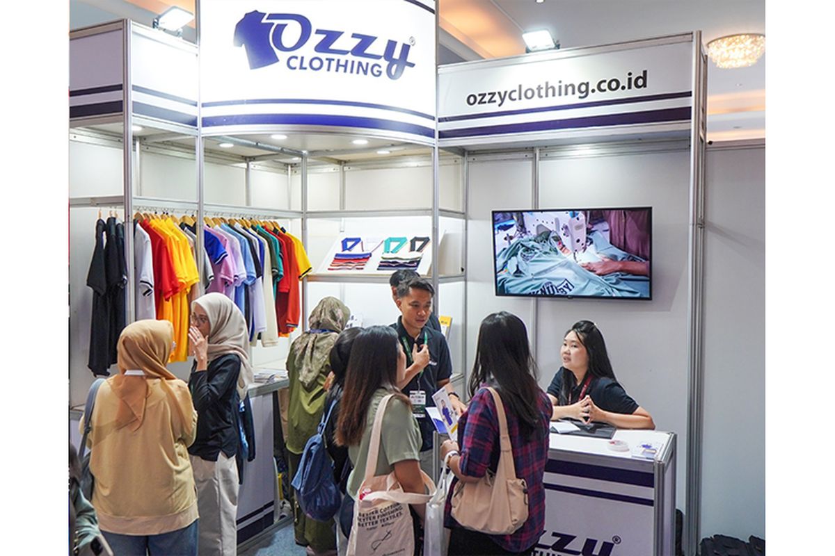 Ozzy Clothing Yogyakarta hadir di INATEX 2026. 
