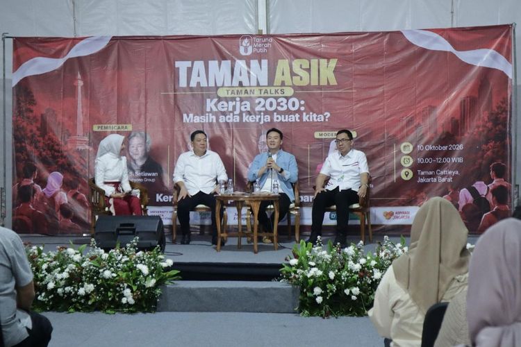 Taman Talks Taruna Merah Putih Ajak Anak Muda Bersiap Hadapi Perubahan di Dunia Kerja