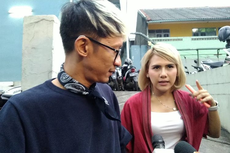 Aming dan Evelyn saat ditemui di kawasan Tendean, Jakarta Selatan, Rabu (15/5/2019).