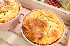 Resep Potato Cheese Souffle, Camilan Gurih yang Lembut dan Creamy