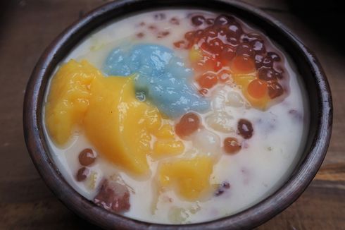 Resep Bubur Sumsum Warna Warni, Hidangkan untuk Takjil Manis