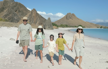 5 Tujuan Liburan Keluarga di Indonesia Rekomendasi Kimbab Family