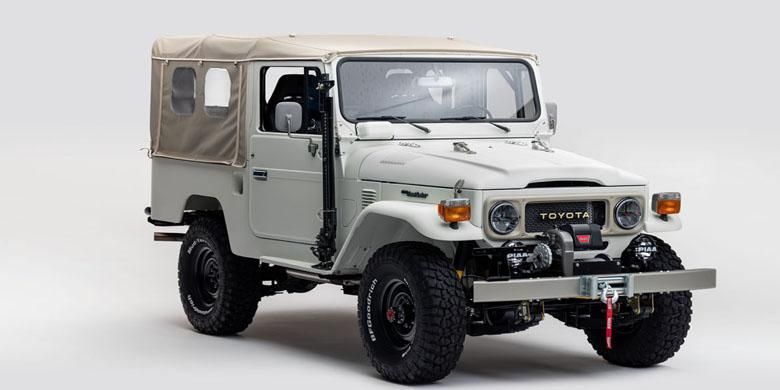 Restorasi Toyota Land Cruiser FJ43 di SEMA 2016.