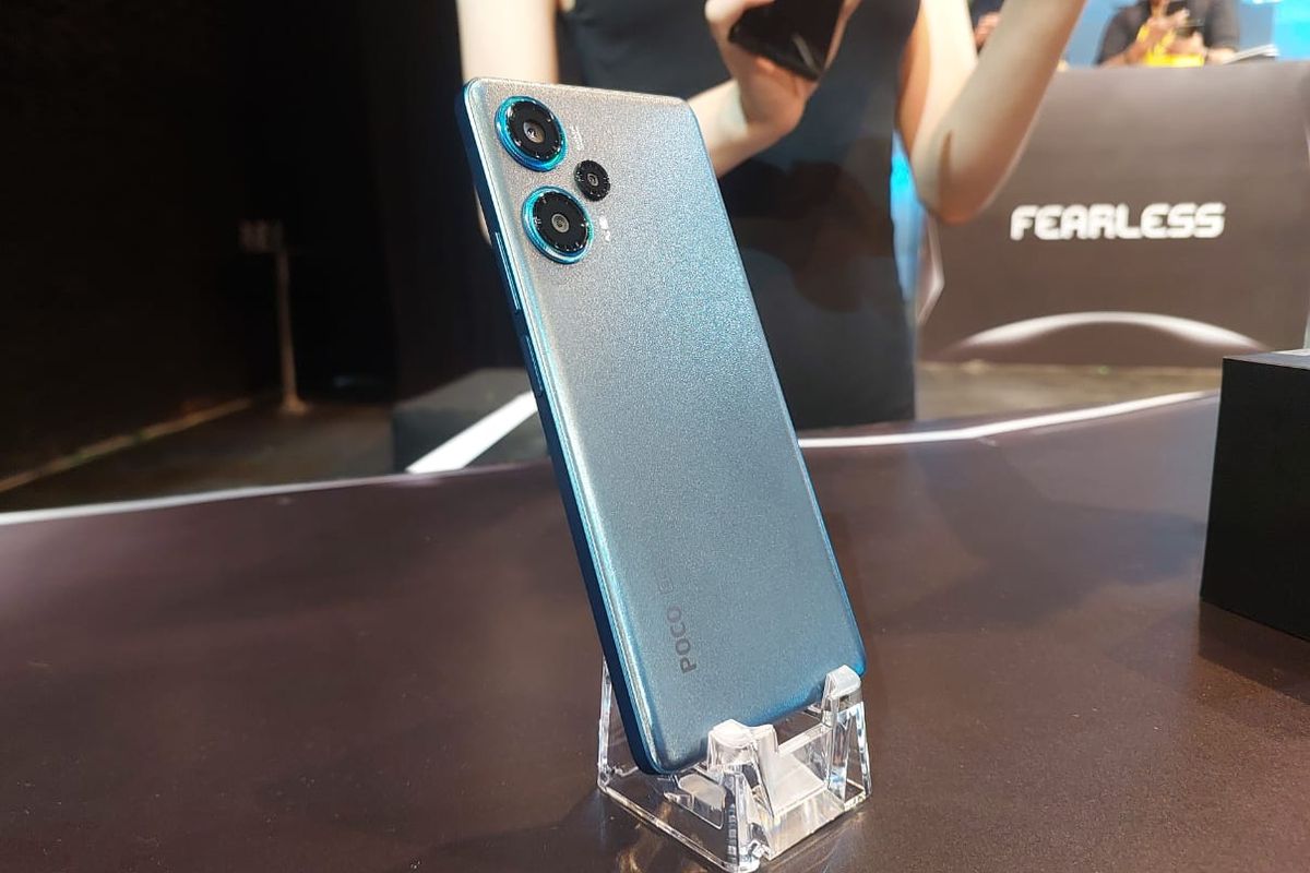 Poco F5 resmi dirilis di Indonesia, Selasa (27/6/2023).