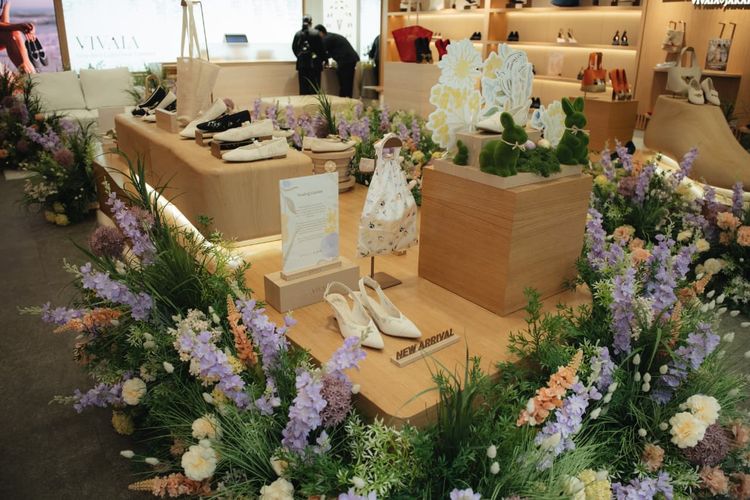 Sentuhan Artistik Lea Morichon Warnai Koleksi Healing Garden di Pembukaan Flagship Store VIVAIA Jakarta