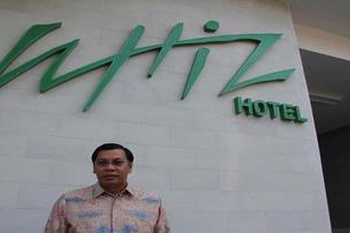 Moedjianto Soesilo Tjahjono, Presiden Direktur dan CEO Intiland Infinata, yang mengelola hotel bintang dua plus, Hotel Whiz