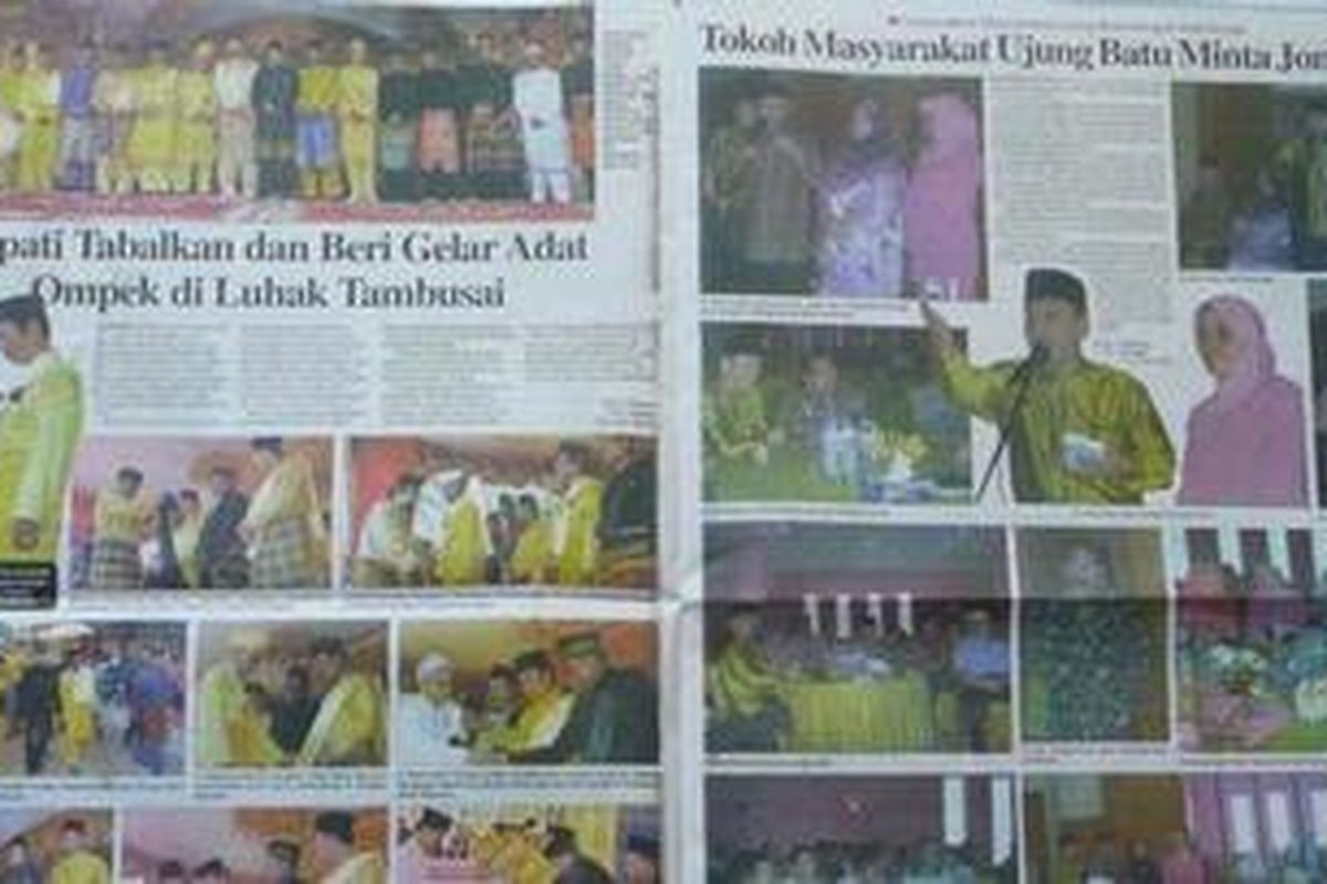 Di Kabupaten Rokan Huku, dua calon sudah melakukan penggalangan terang-terangan setahun sebelum Pemilukada.