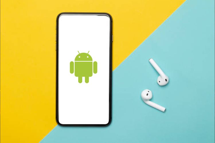 Cara menghubungkan AirPods ke ponsel Android.