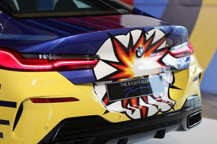 BMW M850i??xDrive Gran Coupé, THE 8 X JEFF KOONS