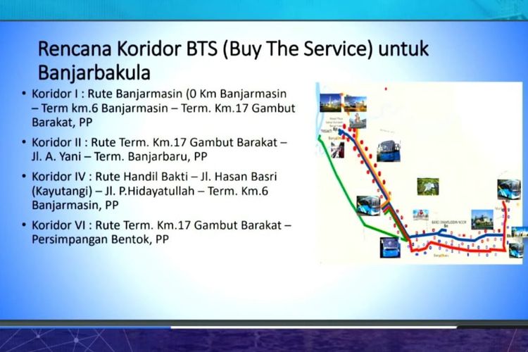 Layanan Teman Bus BTS di Banjarmasin