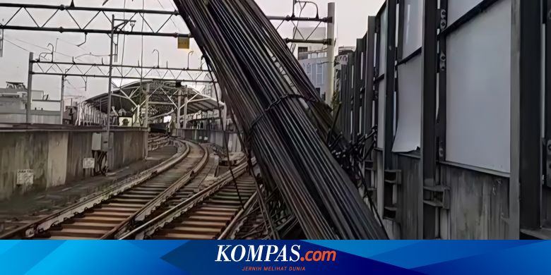 Besi Ribar Jatuh ke Rel, MRT Jakarta: Struktur Crane Dibangun Tanpa ...