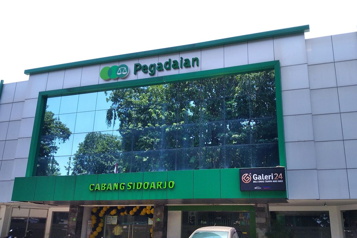 Memasuki Ramadhan terjadi lonjakan nasabah Pegadaian hingga dua kali lipat, Sabtu (1/3/2025)