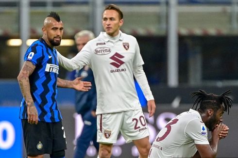 Babak I Liga Italia - Inter Milan Tertahan Torino, AS Roma Tersungkur