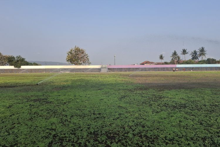 Setara SUGBK dan JIS, Stadion Candradimuka Kebumen Ditanami Rumput Standar FIFA