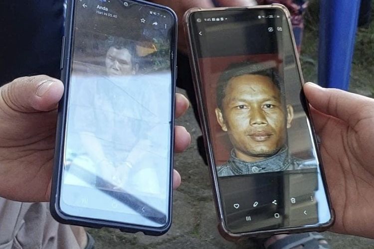 Ponijo, warga Kecamatan Bandar Mataram, Lampung Tengah yang menjadi perantara korban pasutri dengan dukun Slamet.