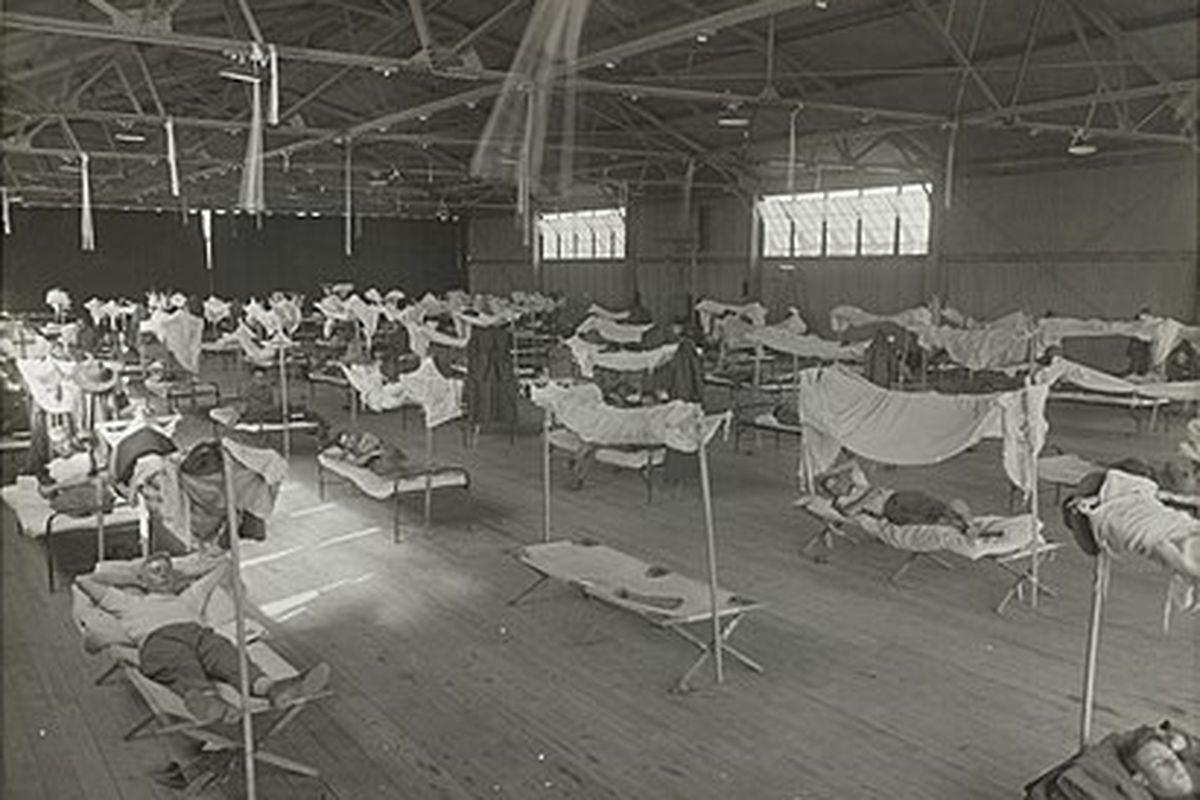 Epidemi Influenza 1918, pasien diisolasi