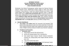 Pendaftaran Sekolah Tinggi Intelijen Negara 2023, Simak Syarat dan Cara Daftarnya