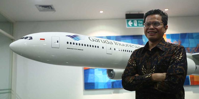 Direktur Utama Garuda Indonesia Pahala Nugraha Mansury