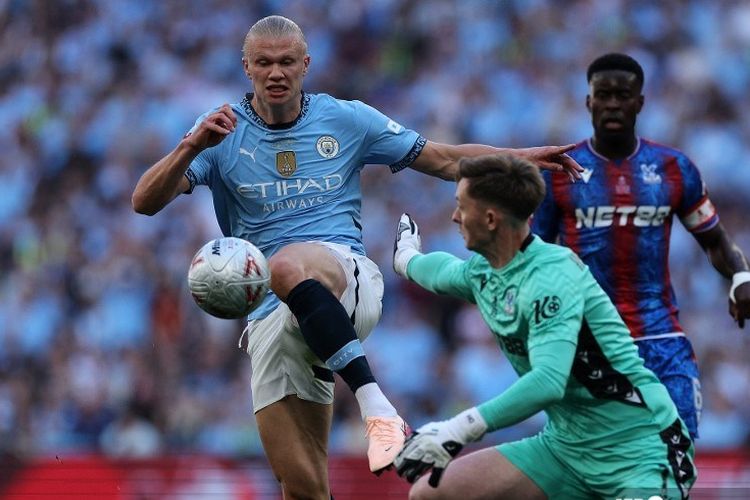 Babak I Crystal Palace Vs Man City 1-0: Penalti Marmoush Gagal, City Tertinggal