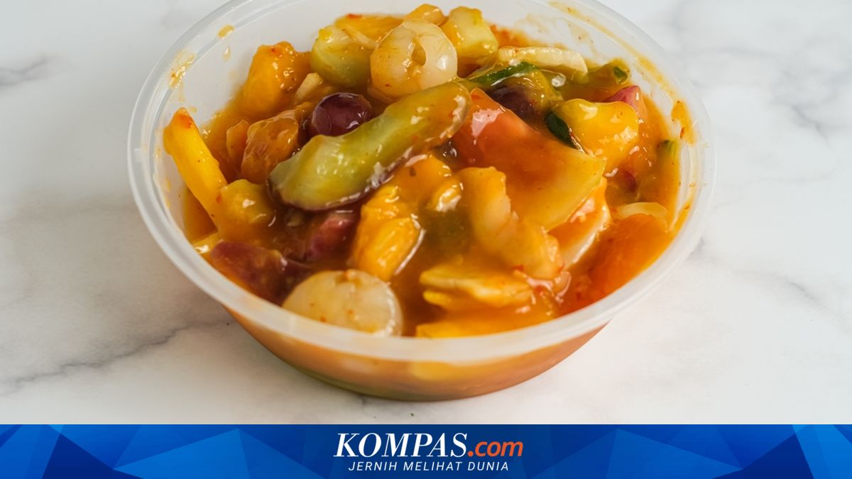 15 Rujak dan Asal Daerahnya, Ada Rujak dari Batok Kelapa dan Rumput Laut
