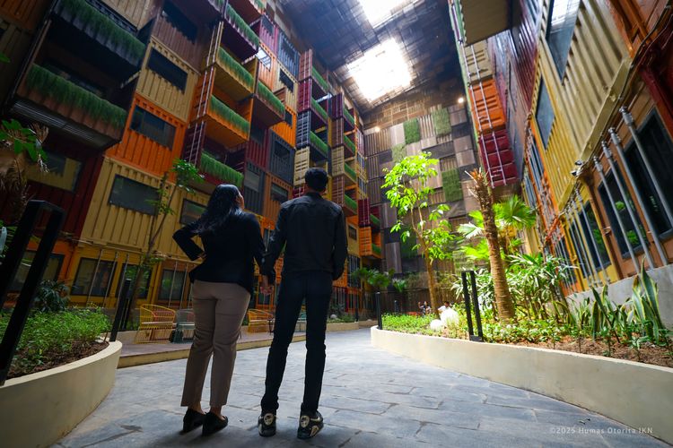 Hotel Kontainer Pertama Cuan, Bukti Investasi di IKN Bukan Angan-angan