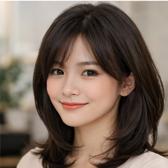 30 model rambut segi layer oval 3 tingkat hadir dengan variasi stylish, dari sebahu hingga glam, cocok memberi efek fresh dan rambut lebih bervolume.