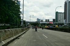 Situasi Terkini di Jalan TB Simatupang, Tak Ada Banjir dan Kemacetan Lalu Lintas