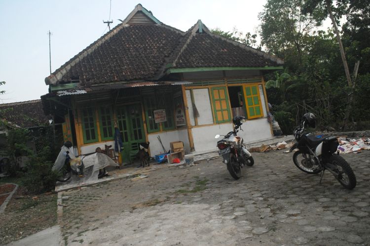 Rumah Soesilo Toer sekaligus perpustakaan di Jalan Sumbawa Nomor 40, Kelurahan Jetis, Kabupaten Blora, Jawa Tengah, Kamis (31/8/2018) sore.