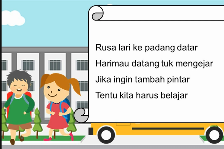 An example of Pantun as an advice