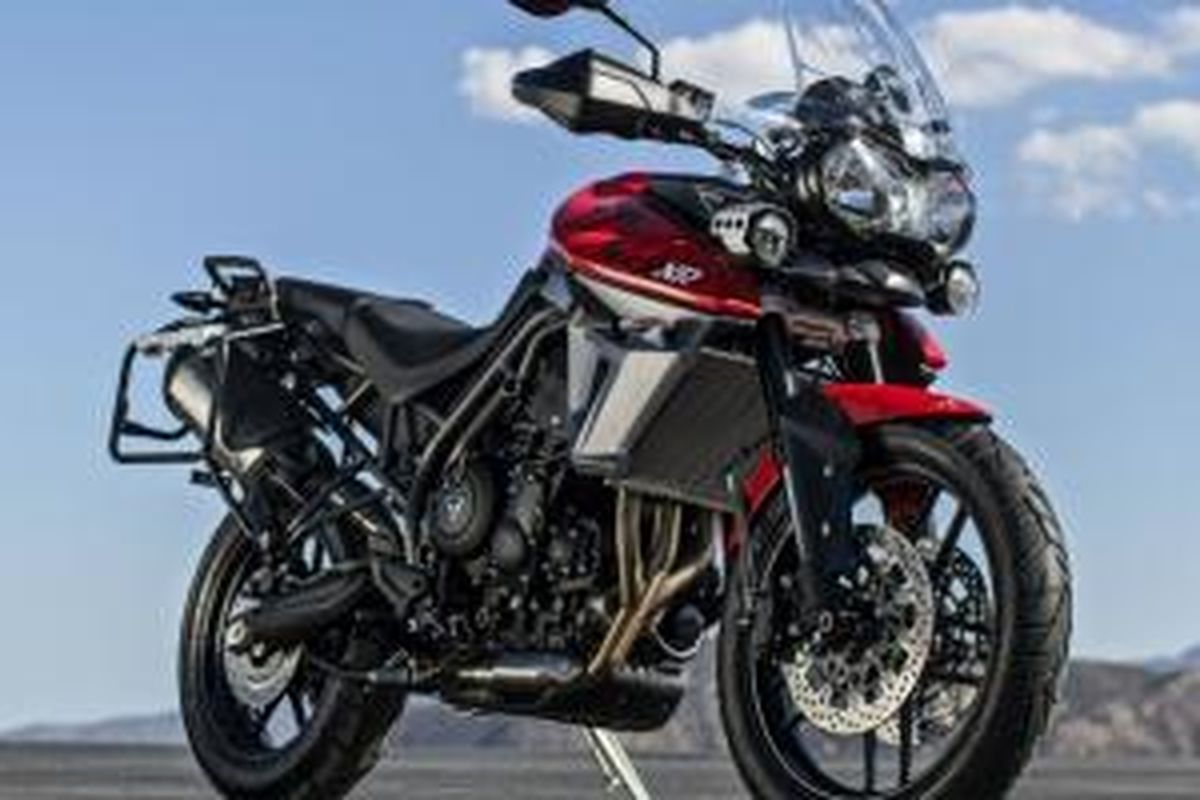 Triumph Tiger 800 XRT siap menjadi keluarga baru Tiger 800.