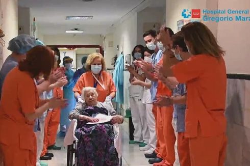 Nenek 104 Tahun di Spanyol Dinyatakan Sembuh dari Covid-19