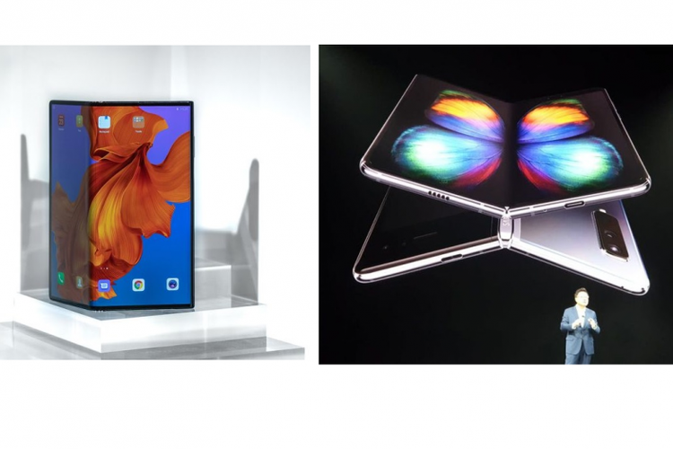 Membandingkan Ponsel Lipat Galaxy Fold dan Huawei Mate X