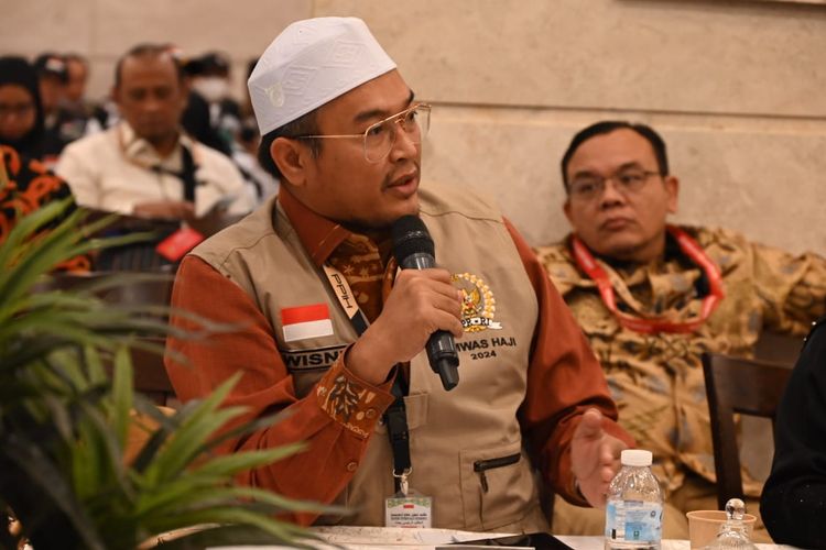 Anggota Komisi VIII DPR RI Wisnu Wijaya meminta Kementerian Agama RI memastikan proses distribusi konsumsi selama puncak ibadah haji berjalan lancar