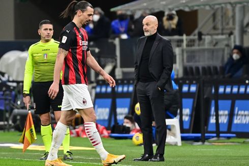 Jelang Torino Vs AC Milan, Pioli Bawa Kabar Buruk soal Ibrahimovic