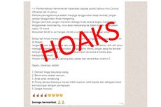 Hoaks Minum Air Hangat untuk Pencegahan Virus Corona