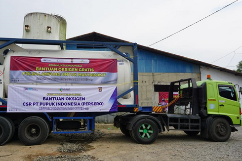 Bantu Penanganan Covid-19 di Indonesia, PT Pupuk Indonesia Salurkan 286 Ton Oksigen