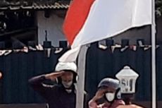 Pasutri Turun dari Motor dan Hormat Bendera Saat Melintas di Depan Polsek, Tak Menyangka Akan Dapat Hadiah