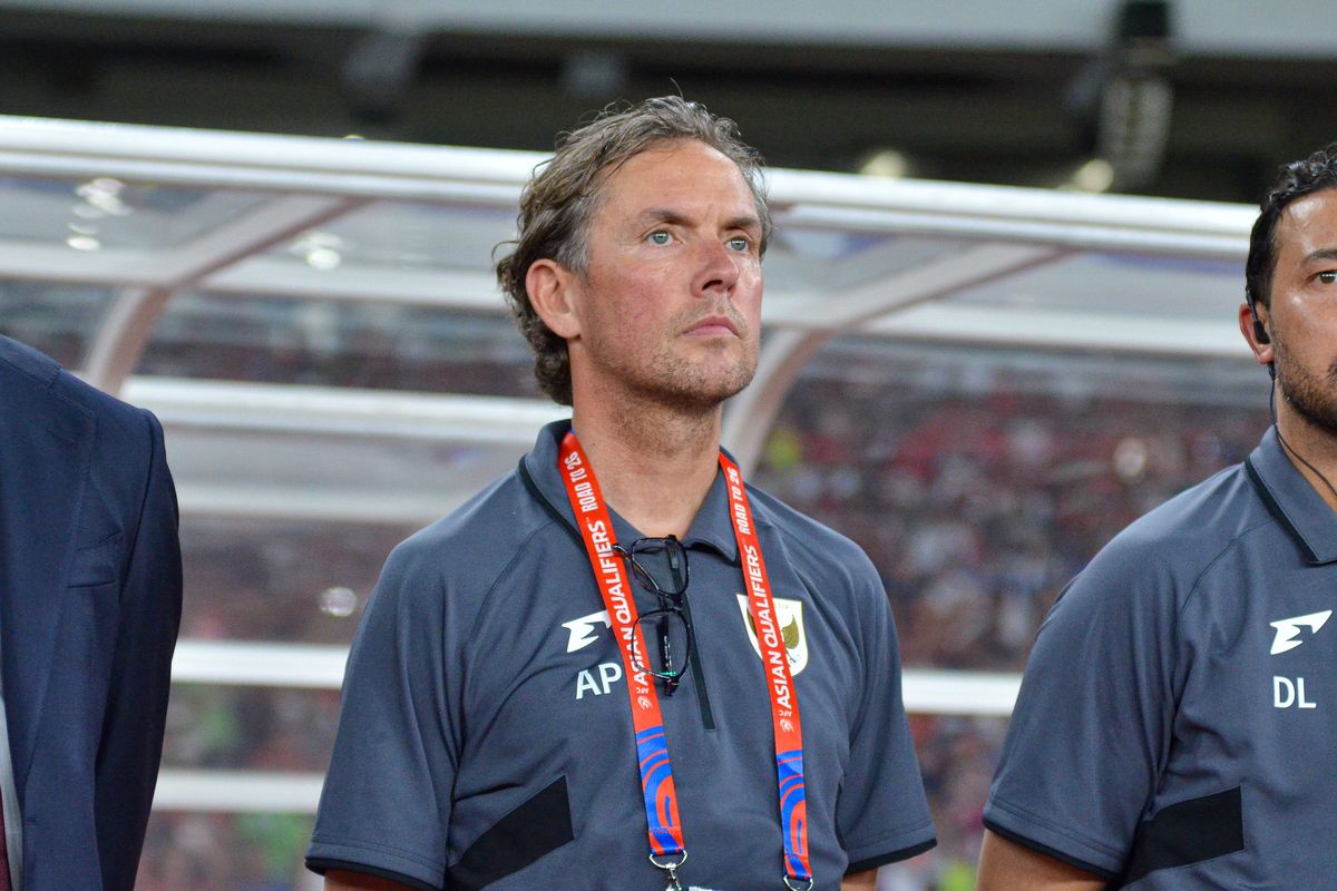 Asisten pelatih Timnas Indonesia Alex Pastoor. 