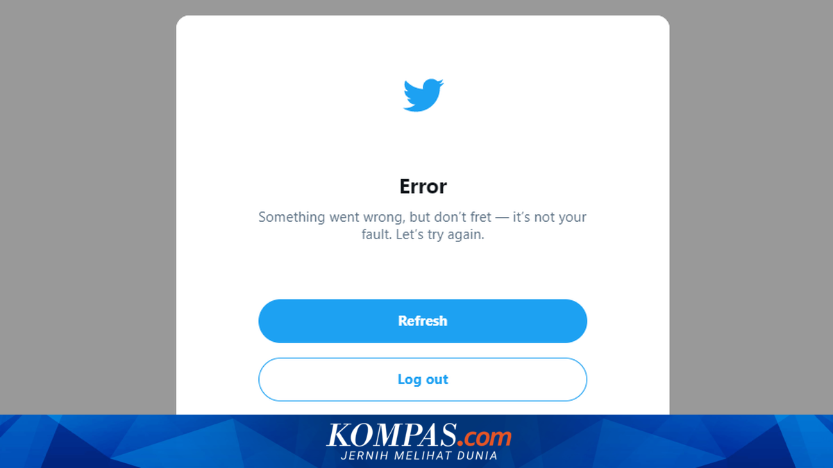 Website Twitter Error, Pengguna Tak Bisa Login di Browser
