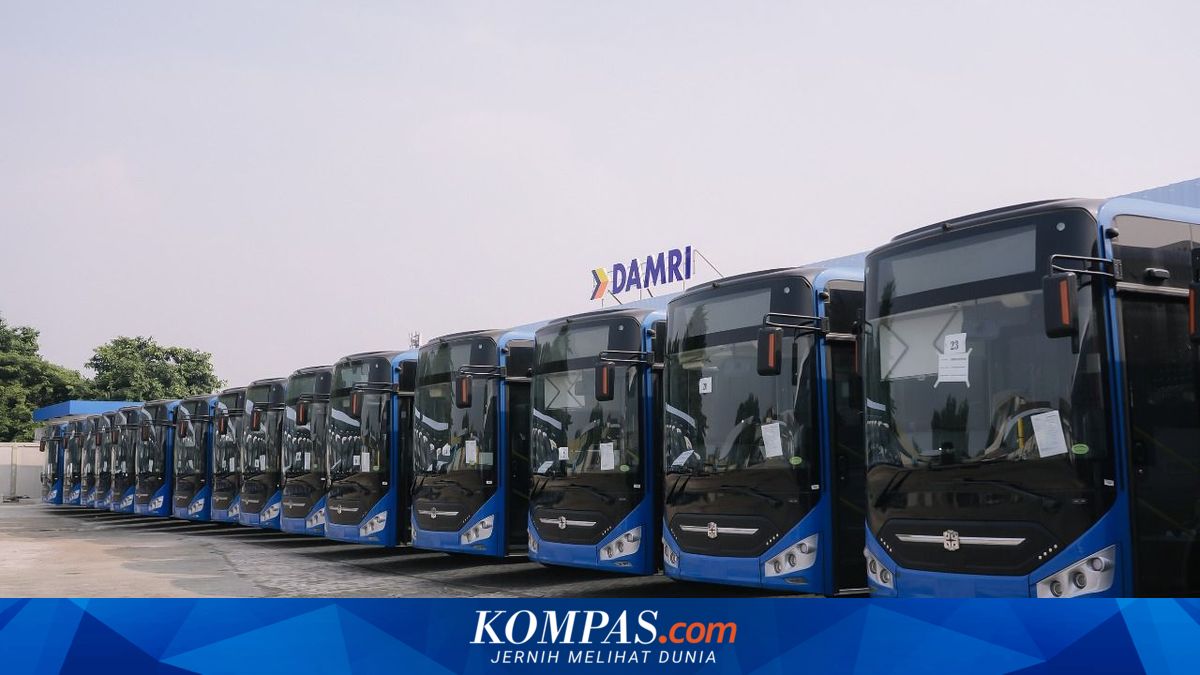DAMRI Sebut 316 Bus Listrik Telah Beroperasi di Jakarta