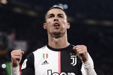 Cristiano Ronaldo Jadikan Anak Kembarnya Pengganti Barbel Saat Olahraga di Rumah