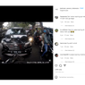 Diduga Salah Buka Kopling, Pemotor Senggol Mobil saat Macet
