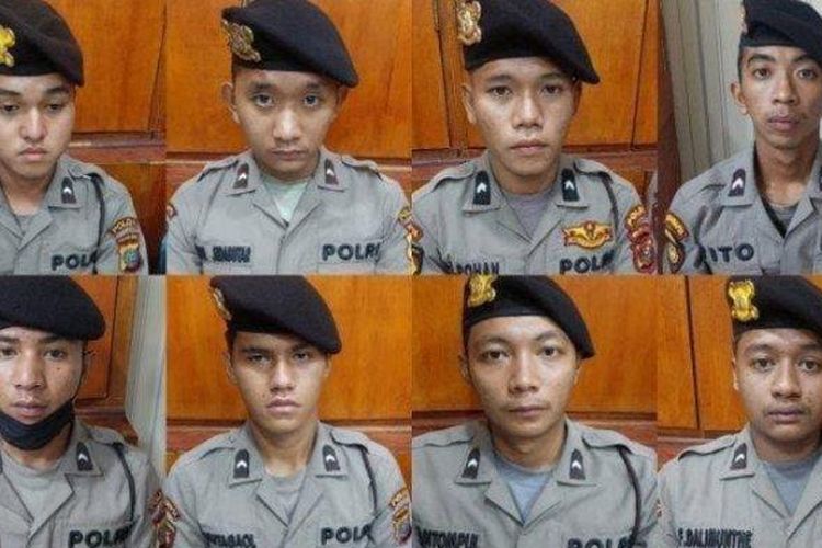 Delapan oknum polisi yang diduga menyekap perawat serta menyerang RS bandung di Medan, Sumatera Utara.