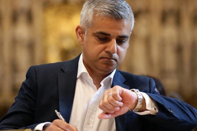 Wali kota London, Sadiq Khan.