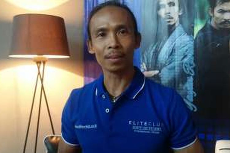 Yayan Ruhiyan diabadikan di Elite Club, Jakarta Selatan, Rabu (17/2/2016).