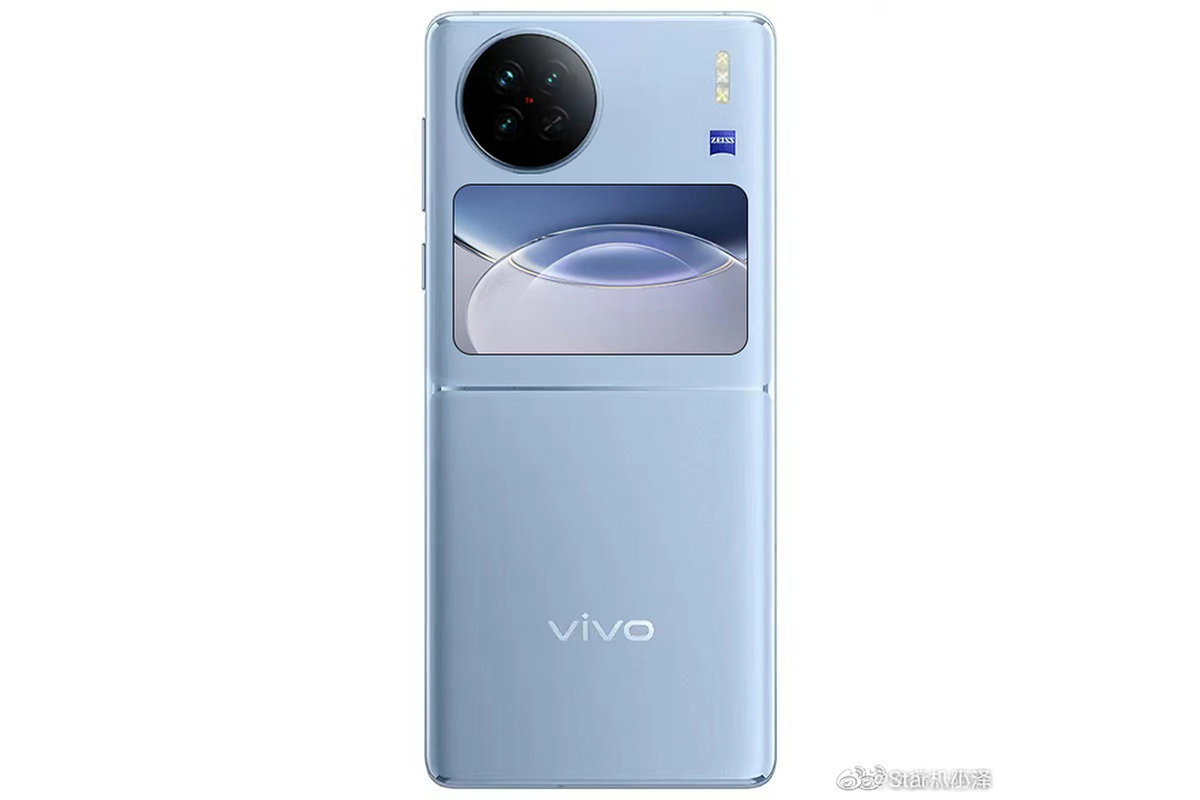 Tampilan belakang Vivo X Flip